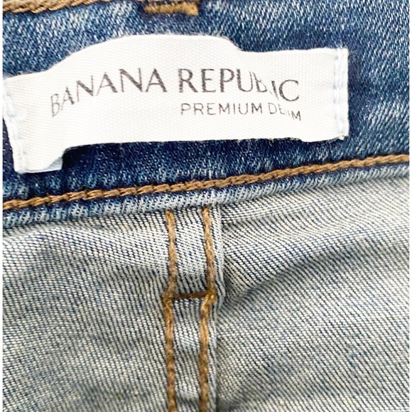 Banana Republic Jeans Premium Denim Stretch 32 Skinny Ankle - Picture 6 of 9